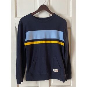 GapKids Boy Long Sleeve Crewneck Kangaroo  Pocket Top